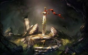 King Arthur Sword Wallpaper Yvt2 Jpg