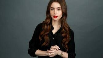 Actress Lily Collins 1440p Resolution Wallpaper HD