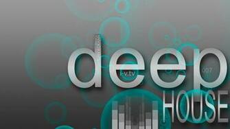 Deep House Music Eq Bubble Style Art Seven Sound