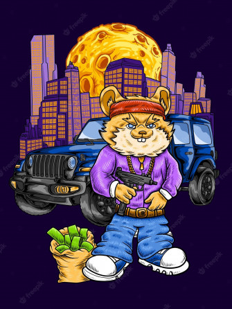Gangsta Cartoon Wallpaper