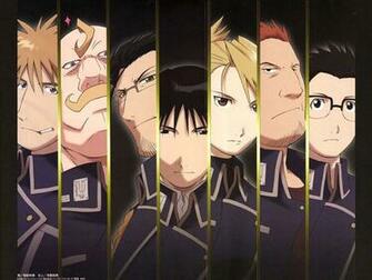 Fullmetal Alchemist Military Roy Mustang Maes Hughes Riza Hawkeye Alex
