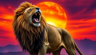 Lion Roar Wallpaper