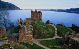 Wallpaper European Castle Scenery