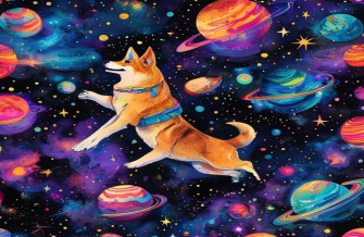 Doge Space Wallpaper