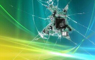 Broken Lcd Screen Wallpaper