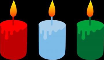 Christmas Lights On House Clipart