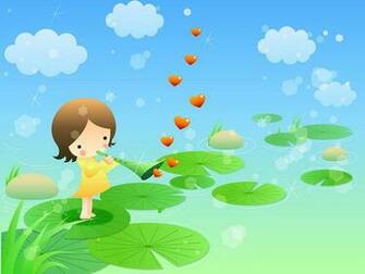 For Children S Day Illustration Song Of Love24