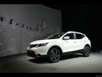 Nissan Qashqai White Side HD Wallpaper