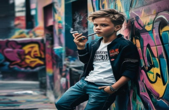 Smoker Boy Wallpaper