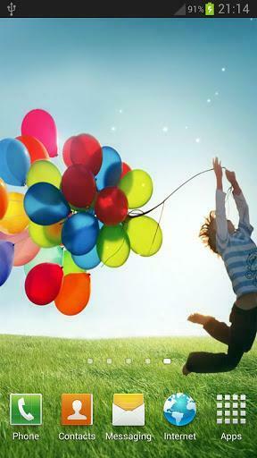 Galaxy S4 Live Wallpaper For Android
