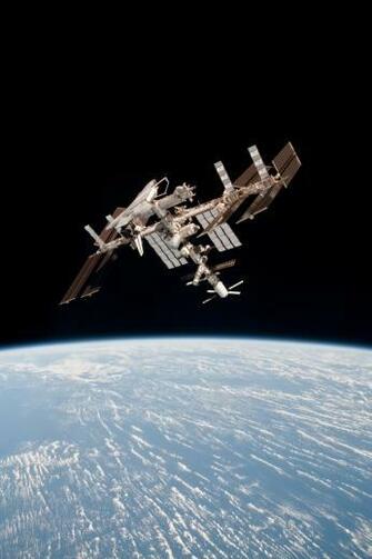 Iss Space Shuttle Nasa Station Endeavour Wallpaper