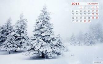 Art Wallpaper January Calendar