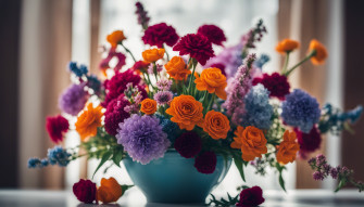 A Vibrant And Modern HD Wallpaper Featuring Variety Of Aesthetic Flowers From The Gallery Capture Beauty Elegance Each Flower With Unique Artistic Composition Emphasize Bold Colors Intricate Details To Create Visually Stunning That Conveys Sense Tranquility Sophistication