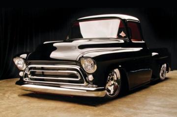 Lifted Chevy Truck Wallpaper Black
