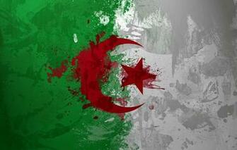Wallpaper Paint Flag Algeria Image For Desktop