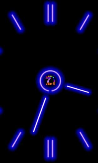 Wallpaper Clock Android