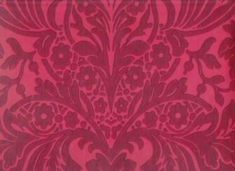Historic Reproduction Wallpaper 18th 19th Century Red Damask