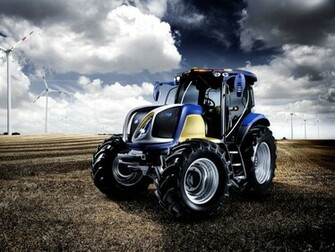 Vehicles New Holland Tractor Wallpaper