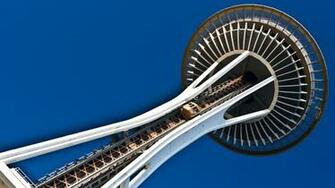 Space Needle HD Wallpaper Wide Screen 1080p