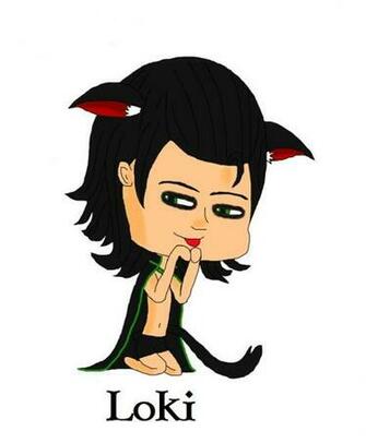 Chibi Loki Kitty Animated By Lokifan360