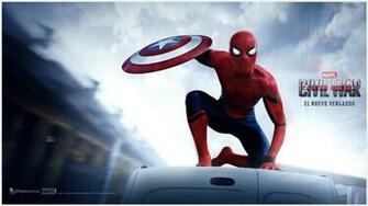 Captain America Civil War Spiderman Wallpaper