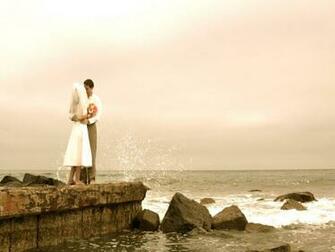 Happy Couple Wedding Ppt Background For Your