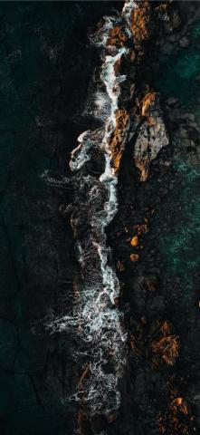 A Drone Shot From Oahu Hawaii iPhone X Wallpaper