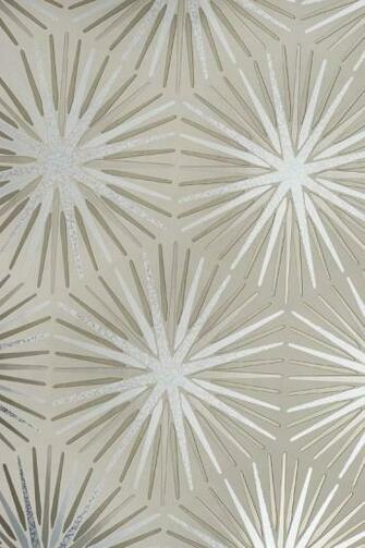 Wallpaper Linen Silver Zoffany From Quartz