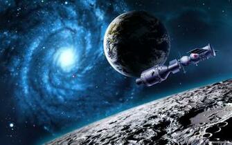 Space Exploration History Art Future Wallpaper HD