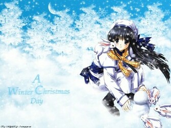 Winter Anime Wallpaper Weddingdressin