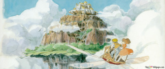 Laputa Castle In The Sky Wallpaper