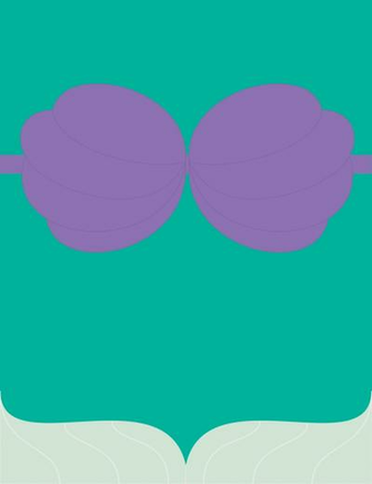 Minimalist Disney Princess Ariel By Cococonundrum