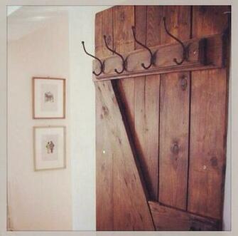 Barn Door Style Coat Hanger Rustic Interior Doors Other Metro