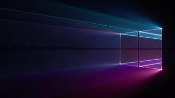 Windows Logo Default Background Wallpaper