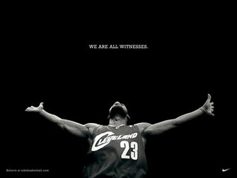 Lebron James Y Nike Todo Wallpaper