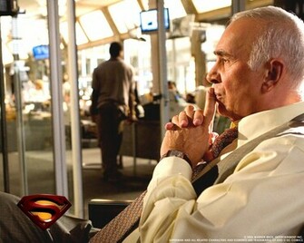 Superman Old Man Wallpaper Stock Photos