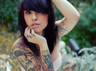 Tattooed Women Wallpaper Part