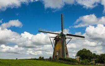 Old Windmill Wallpaper To Set This A Big