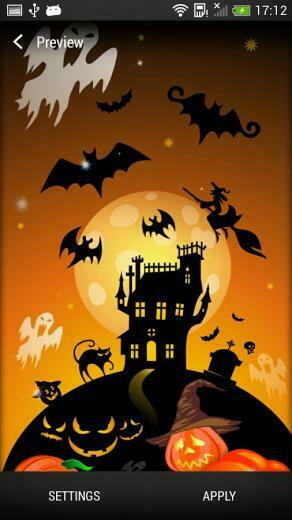 Halloween Live Wallpaper Screenshot