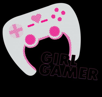 Girl Gamer Wallpaper Graphic By