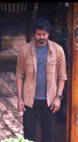 Bts Photos From Thalapathy Spot Reveals Vijay S Look Veteran