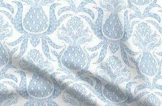 Modern Farmhouse Pineapple Decor Light B Spoonflower
