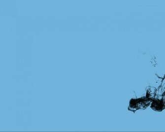 Baby Blue Black Wallpaper