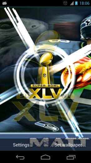 Seattle Seahawks Livewallpaper Screenshot Thumbnail
