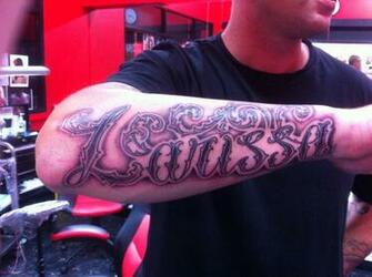 Fancy Tattoo Writing Styles