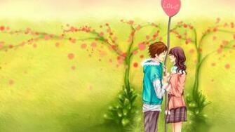 Cute Lovers Wallpaper HD Of Two