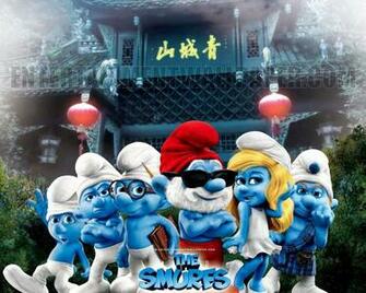 Smurfs Commentsprovided Christmas Wallpaper