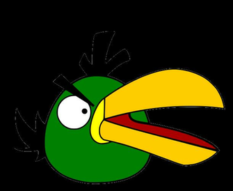 Yellow Angry Bird Mobile Wallpaper