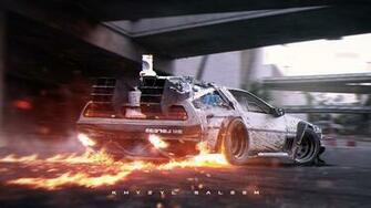 Back To The Future Delorean Supercars Time Travel