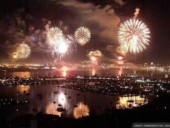 Happy New Year Fireworks Wallpaper Holidays